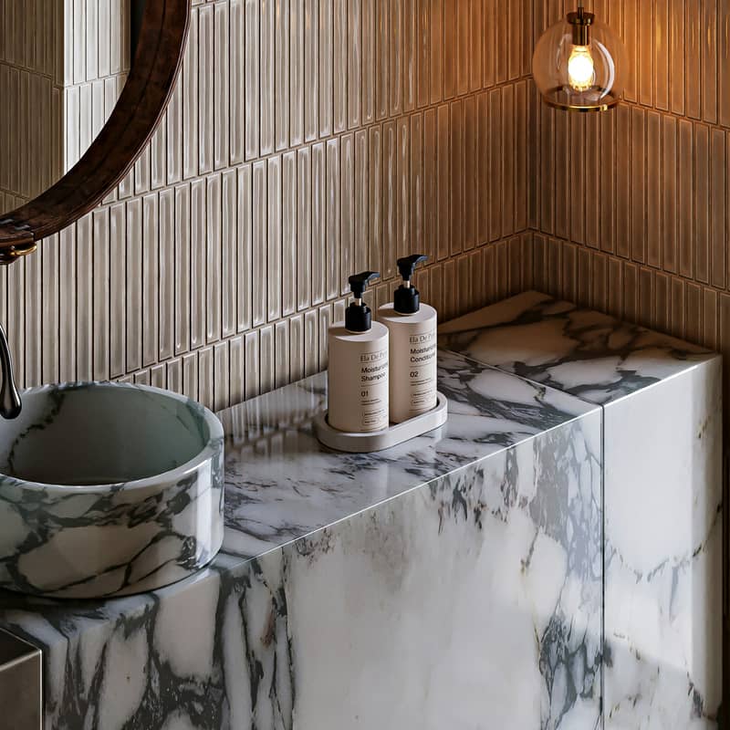 Recouvrir un carrelage de salle de bain sans le casser
